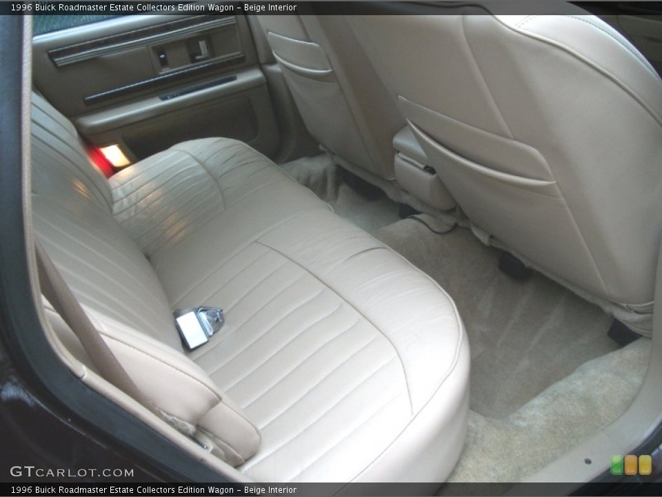 Beige Interior Rear Seat for the 1996 Buick Roadmaster Estate Collectors Edition Wagon #68292943