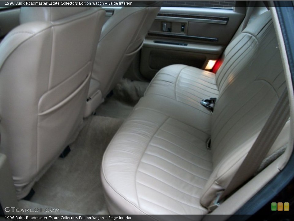 Beige Interior Rear Seat for the 1996 Buick Roadmaster Estate Collectors Edition Wagon #68292968