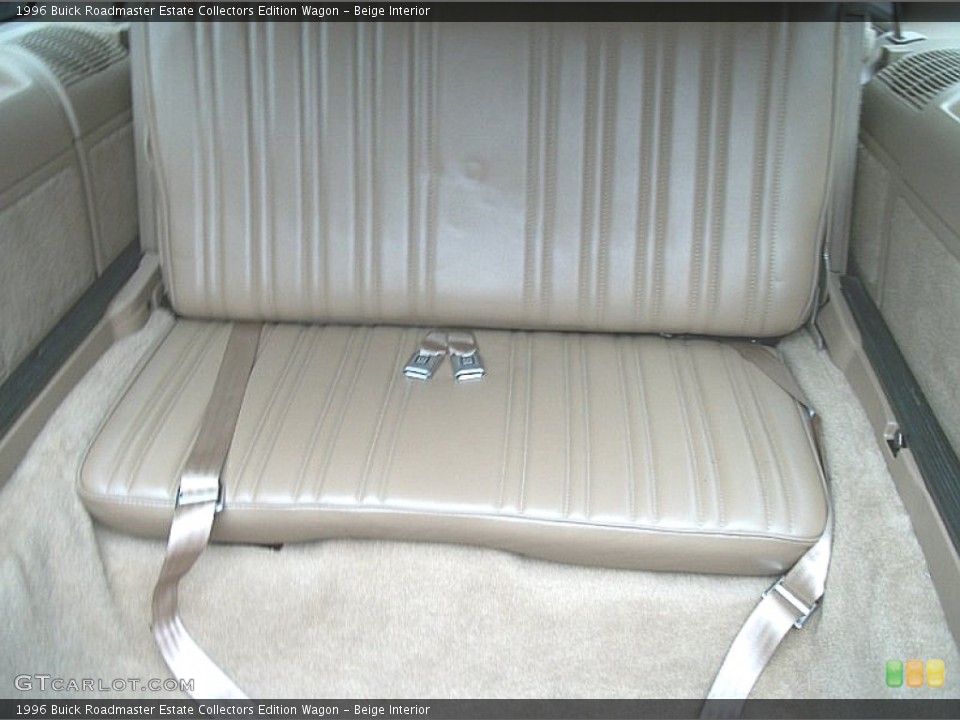 Beige Interior Rear Seat for the 1996 Buick Roadmaster Estate Collectors Edition Wagon #68293109