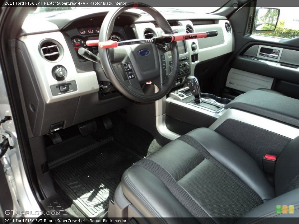 Raptor Black Interior Prime Interior for the 2011 Ford F150 SVT Raptor SuperCrew 4x4 #68293402