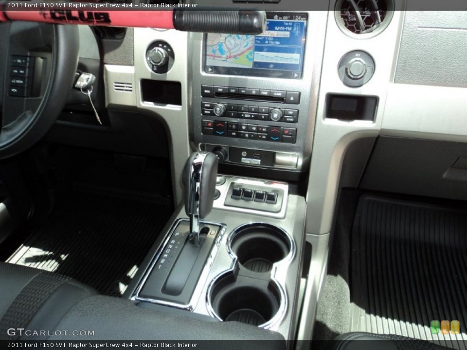 Raptor Black Interior Controls for the 2011 Ford F150 SVT Raptor SuperCrew 4x4 #68293436