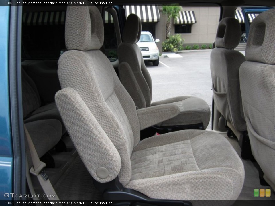Taupe Interior Rear Seat for the 2002 Pontiac Montana  #68294633