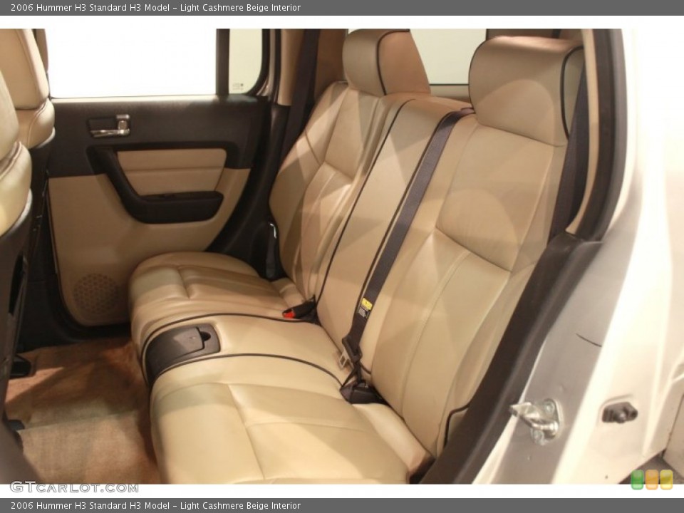 Light Cashmere Beige Interior Rear Seat for the 2006 Hummer H3  #68295782