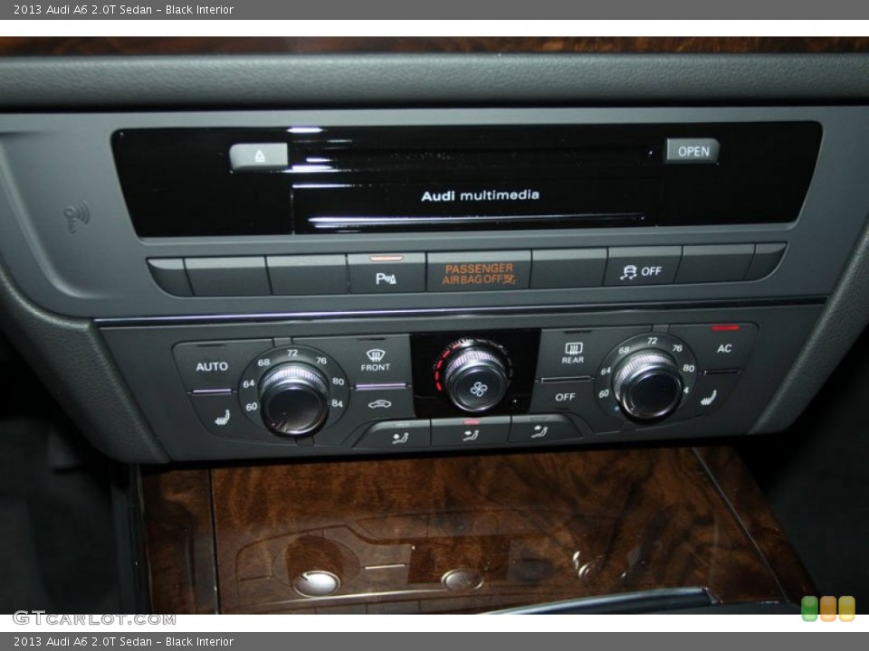 Black Interior Controls for the 2013 Audi A6 2.0T Sedan #68301164