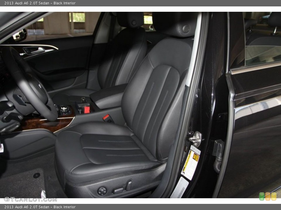 Black Interior Front Seat for the 2013 Audi A6 2.0T Sedan #68301377