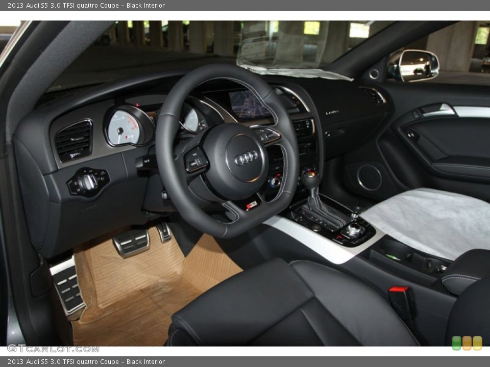 Black Interior Photo for the 2013 Audi S5 3.0 TFSI quattro Coupe #68302118