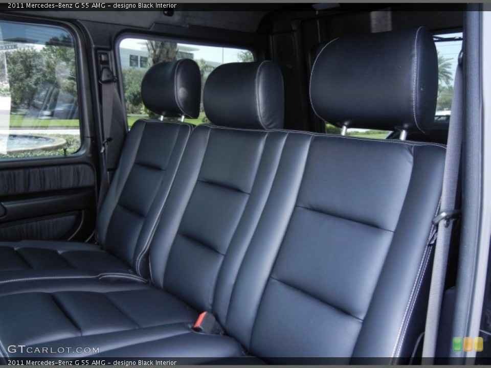 designo Black Interior Photo for the 2011 Mercedes-Benz G 55 AMG #68310113