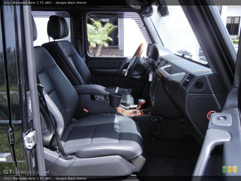 designo Black Interior Photo for the 2011 Mercedes-Benz G 55 AMG #68310122