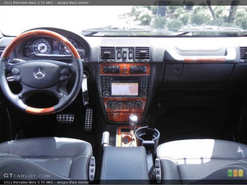 designo Black Interior Dashboard for the 2011 Mercedes-Benz G 55 AMG #68310143