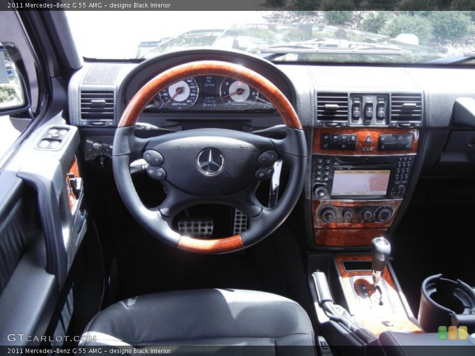 designo Black Interior Dashboard for the 2011 Mercedes-Benz G 55 AMG #68310154