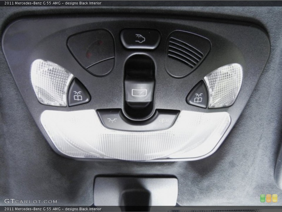 designo Black Interior Controls for the 2011 Mercedes-Benz G 55 AMG #68310197