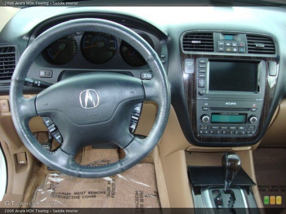 Saddle Interior Dashboard for the 2006 Acura MDX Touring #68311688