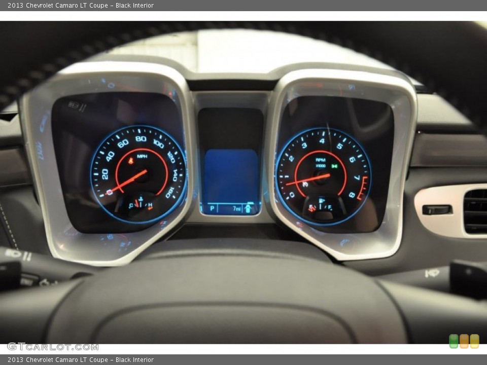 Black Interior Gauges for the 2013 Chevrolet Camaro LT Coupe #68315417