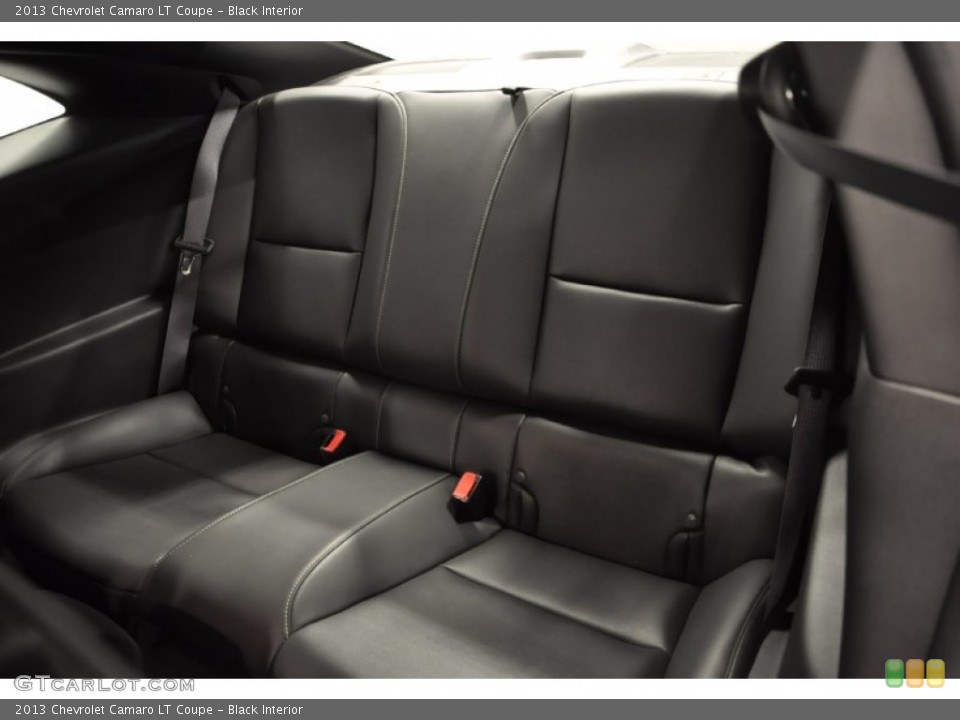 Black Interior Rear Seat for the 2013 Chevrolet Camaro LT Coupe #68315492