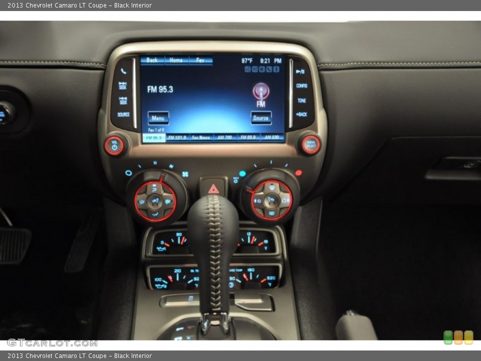 Black Interior Controls for the 2013 Chevrolet Camaro LT Coupe #68315825