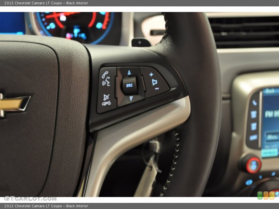 Black Interior Controls for the 2013 Chevrolet Camaro LT Coupe #68315843
