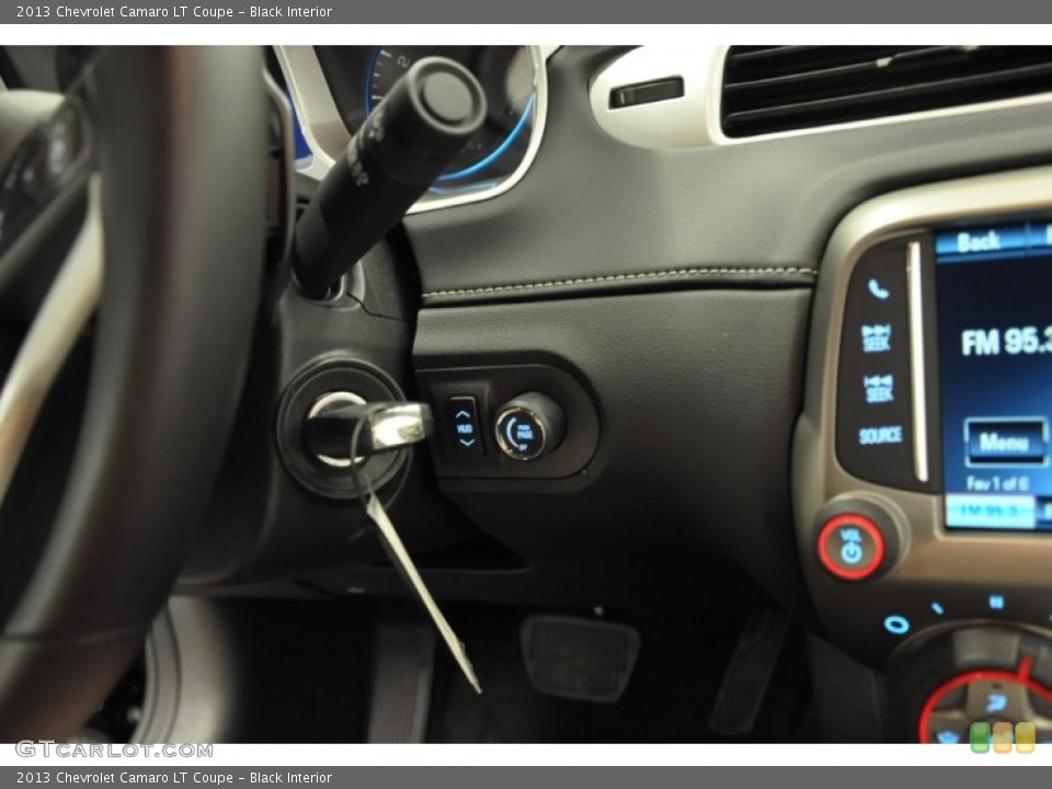 Black Interior Controls for the 2013 Chevrolet Camaro LT Coupe #68315885