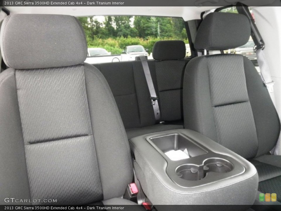 Dark Titanium Interior Photo for the 2013 GMC Sierra 3500HD Extended Cab 4x4 #68318009