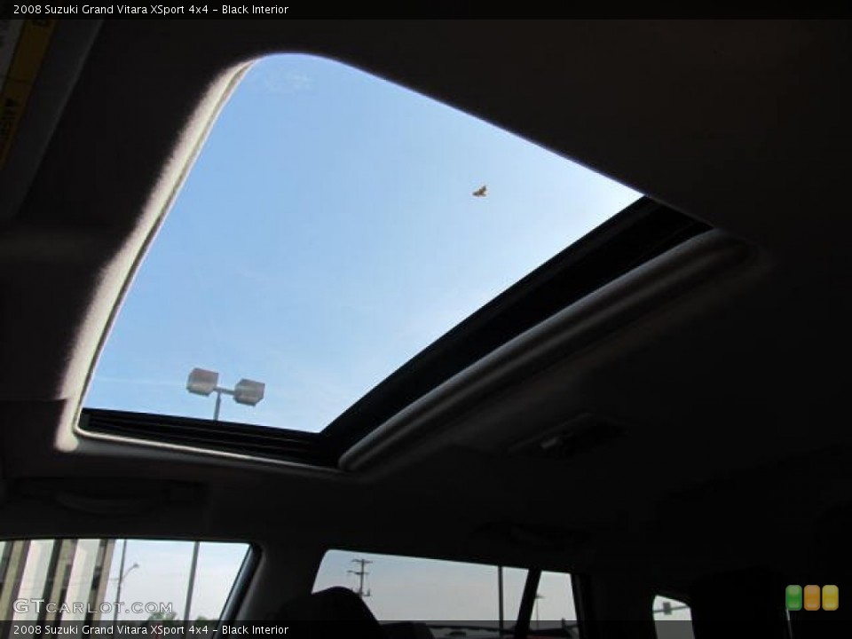 Black Interior Sunroof for the 2008 Suzuki Grand Vitara XSport 4x4 #68318351