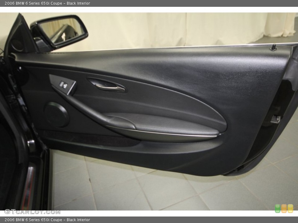 Black Interior Door Panel for the 2006 BMW 6 Series 650i Coupe #68319599