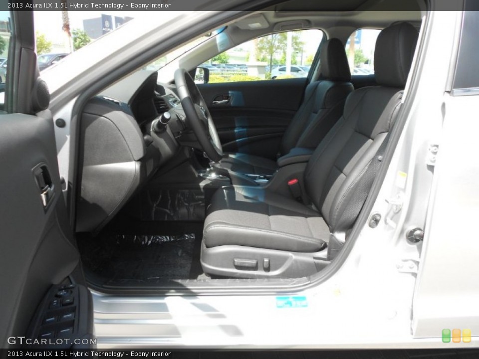 Ebony Interior Photo for the 2013 Acura ILX 1.5L Hybrid Technology #68319893