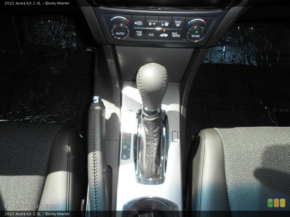 Ebony Interior Transmission for the 2013 Acura ILX 2.0L #68320610