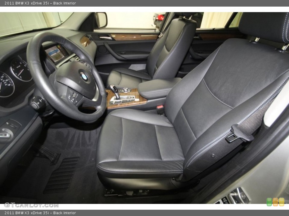 Black Interior Photo for the 2011 BMW X3 xDrive 35i #68321867