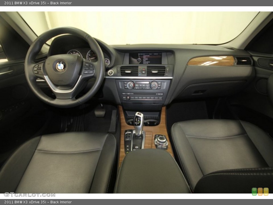Black Interior Dashboard for the 2011 BMW X3 xDrive 35i #68321873