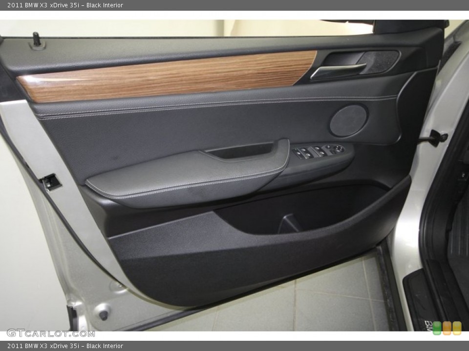 Black Interior Door Panel for the 2011 BMW X3 xDrive 35i #68321969