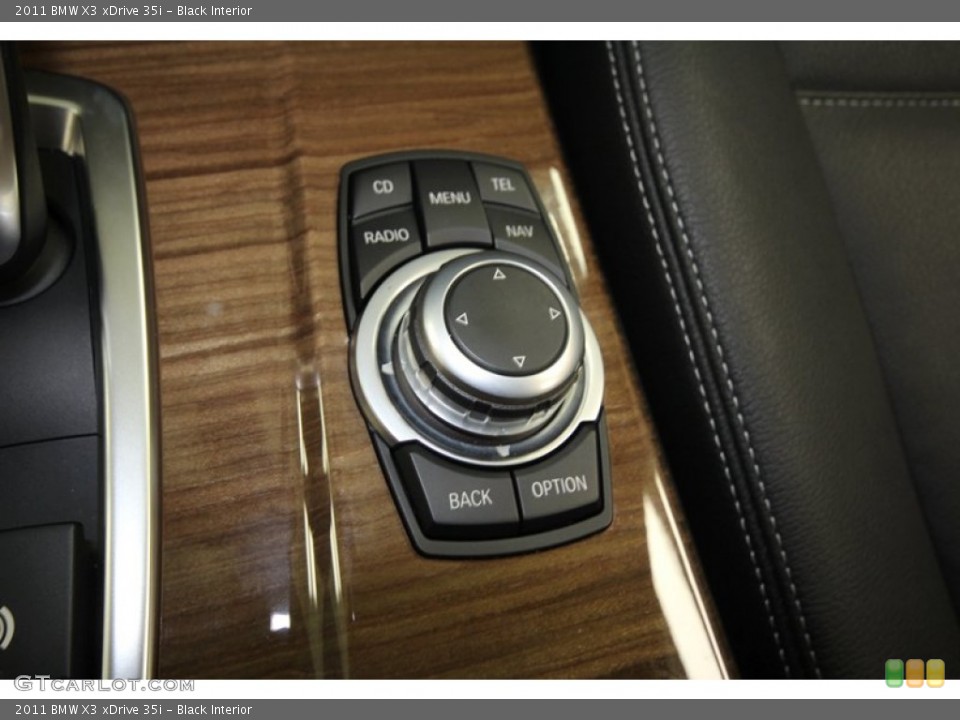 Black Interior Controls for the 2011 BMW X3 xDrive 35i #68322038