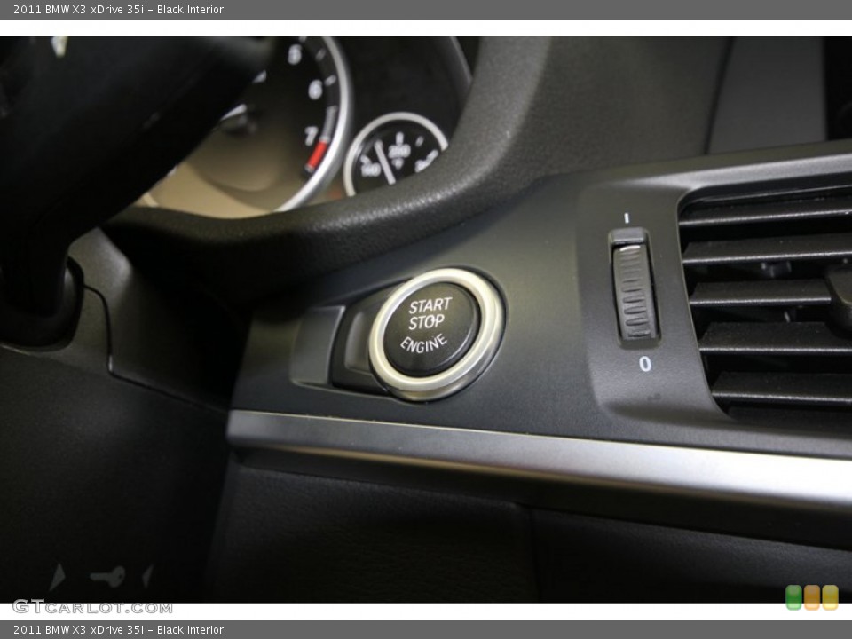 Black Interior Controls for the 2011 BMW X3 xDrive 35i #68322065