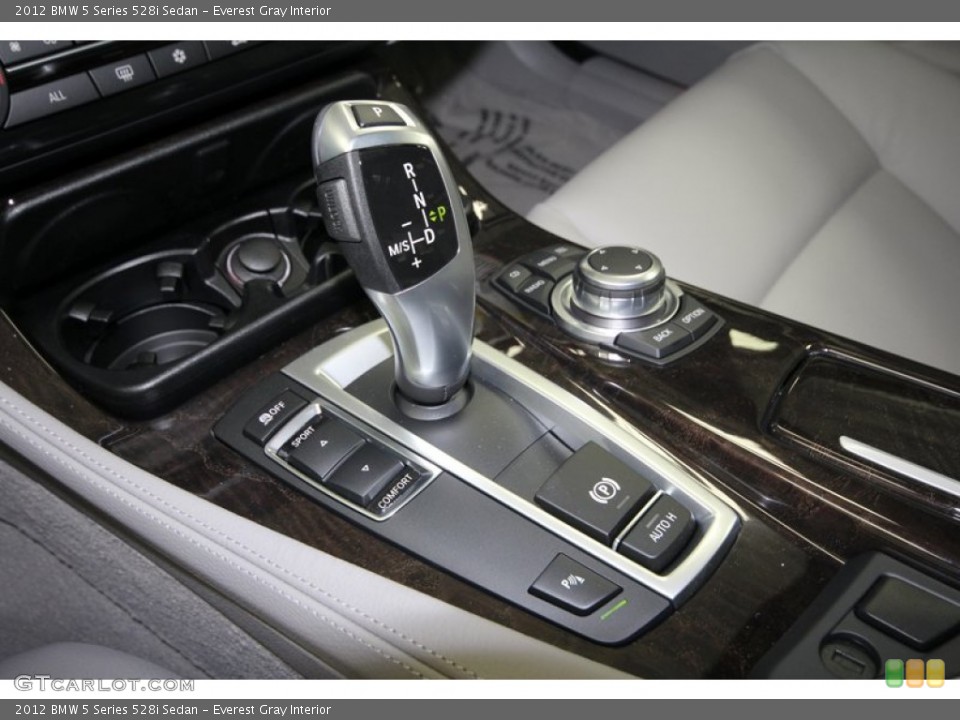 Everest Gray Interior Transmission for the 2012 BMW 5 Series 528i Sedan #68323238