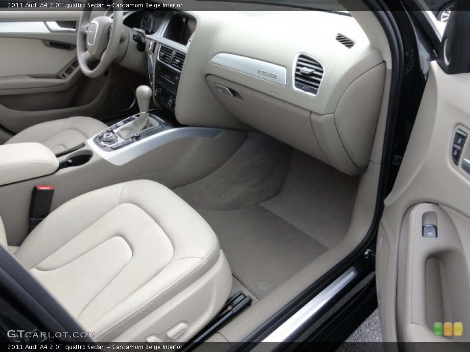 Cardamom Beige Interior Photo for the 2011 Audi A4 2.0T quattro Sedan #68325599