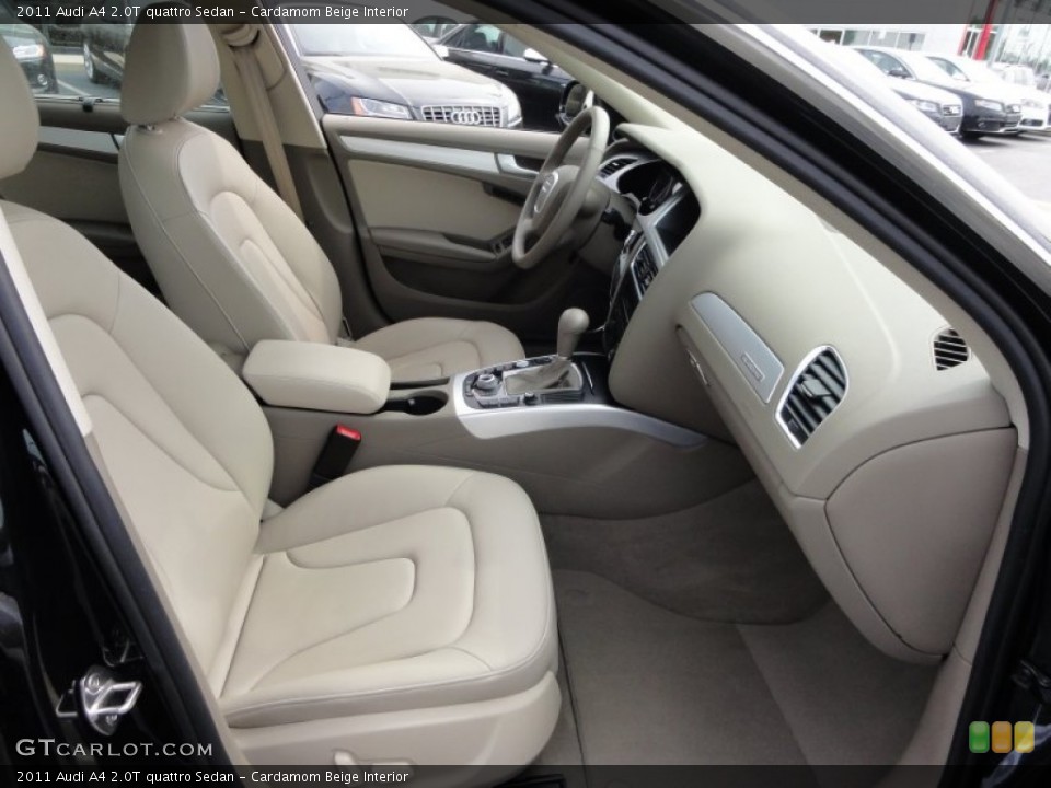 Cardamom Beige Interior Photo for the 2011 Audi A4 2.0T quattro Sedan #68325619