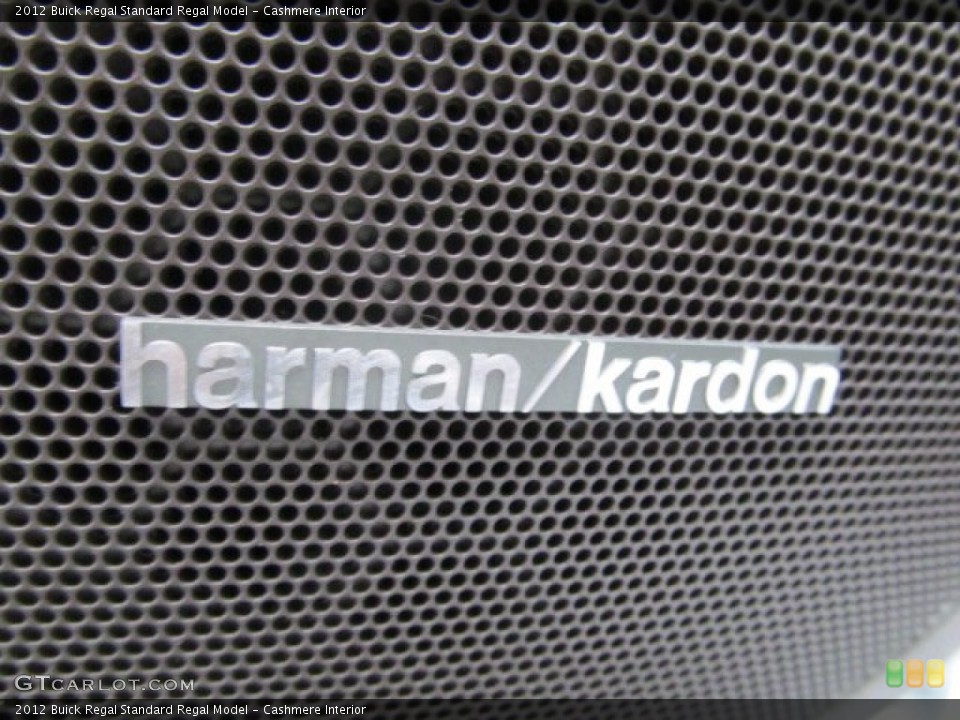 Cashmere Interior Audio System for the 2012 Buick Regal  #68325764