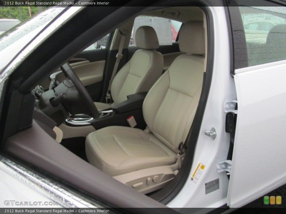 Cashmere Interior Front Seat for the 2012 Buick Regal  #68325782