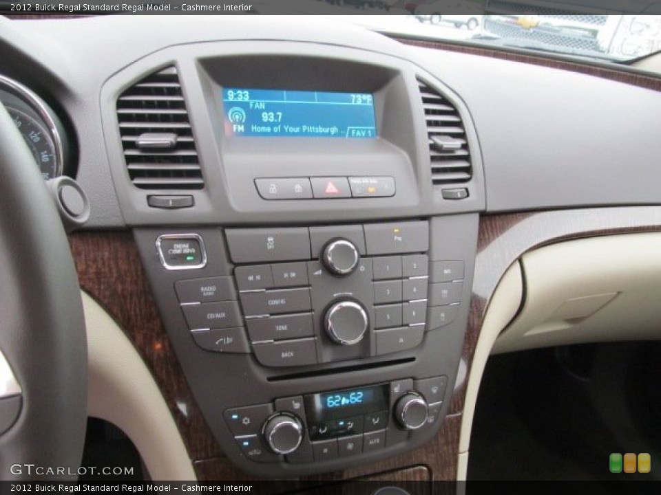 Cashmere Interior Controls for the 2012 Buick Regal  #68325798