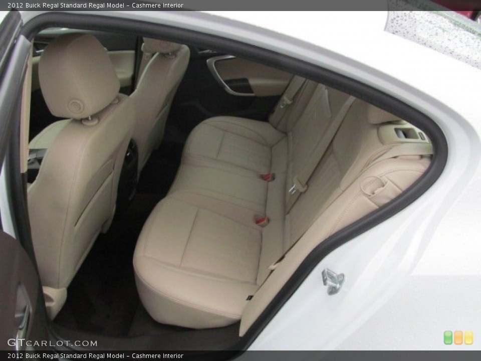 Cashmere Interior Rear Seat for the 2012 Buick Regal  #68325833