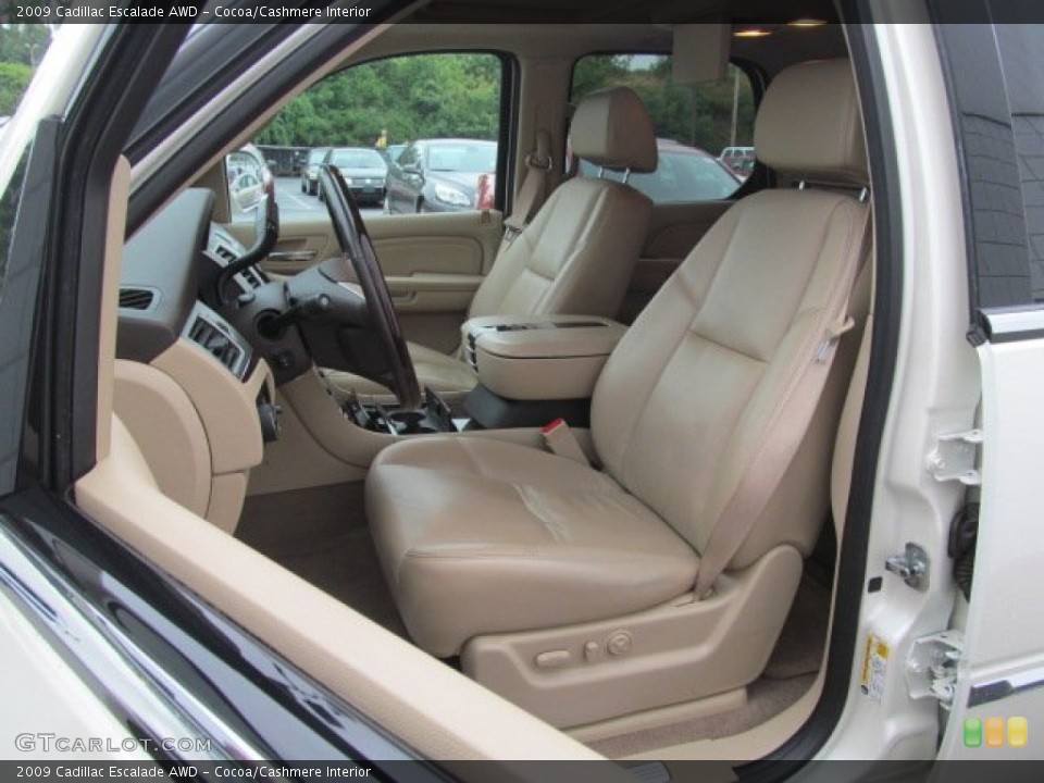Cocoa/Cashmere Interior Photo for the 2009 Cadillac Escalade AWD #68327174