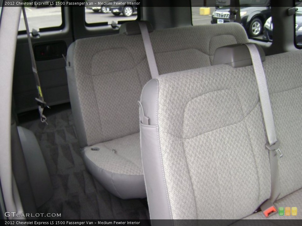 Medium Pewter Interior Photo for the 2012 Chevrolet Express LS 1500 Passenger Van #68327897