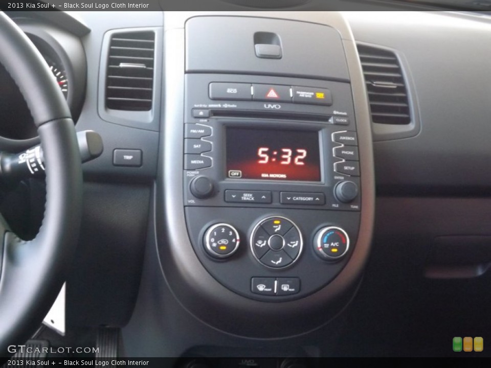 Black Soul Logo Cloth Interior Controls for the 2013 Kia Soul + #68328362