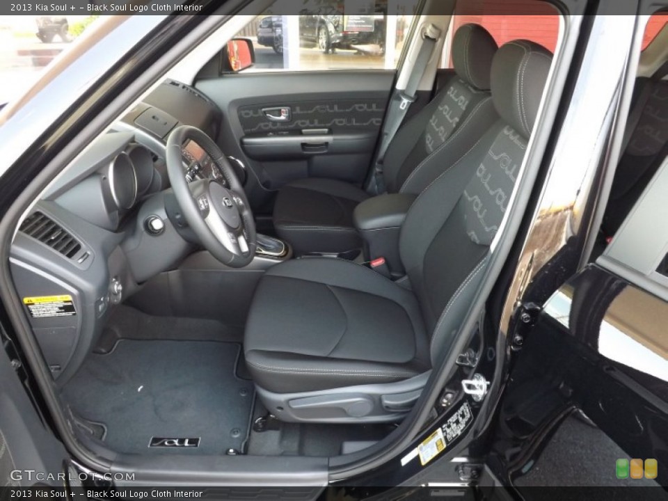 Black Soul Logo Cloth Interior Photo for the 2013 Kia Soul + #68328380