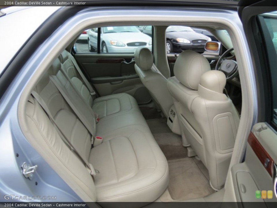 Cashmere Interior Rear Seat for the 2004 Cadillac DeVille Sedan #68329112