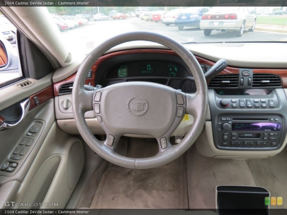 Cashmere Interior Steering Wheel for the 2004 Cadillac DeVille Sedan #68329142