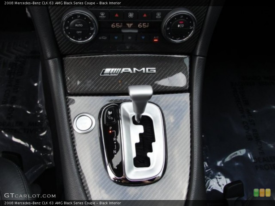Black Interior Transmission for the 2008 Mercedes-Benz CLK 63 AMG Black Series Coupe #68337758