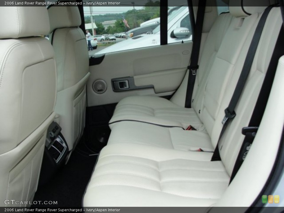 Ivory/Aspen Interior Rear Seat for the 2006 Land Rover Range Rover Supercharged #68338166