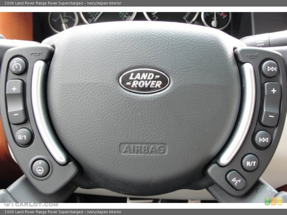 Ivory/Aspen Interior Controls for the 2006 Land Rover Range Rover Supercharged #68338187