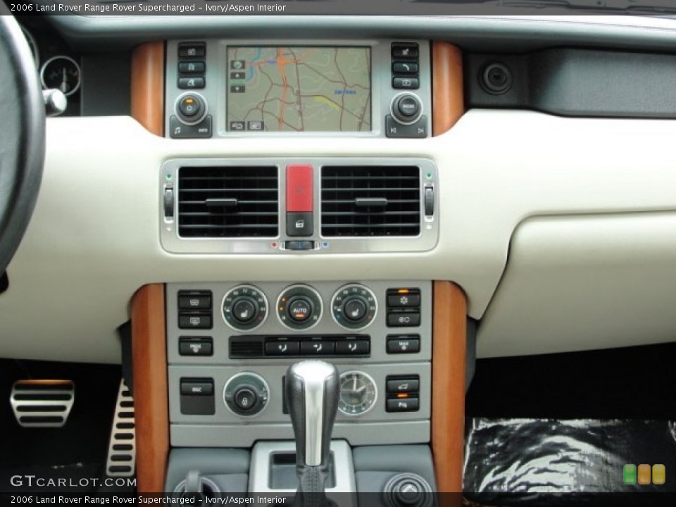 Ivory/Aspen Interior Controls for the 2006 Land Rover Range Rover Supercharged #68338217