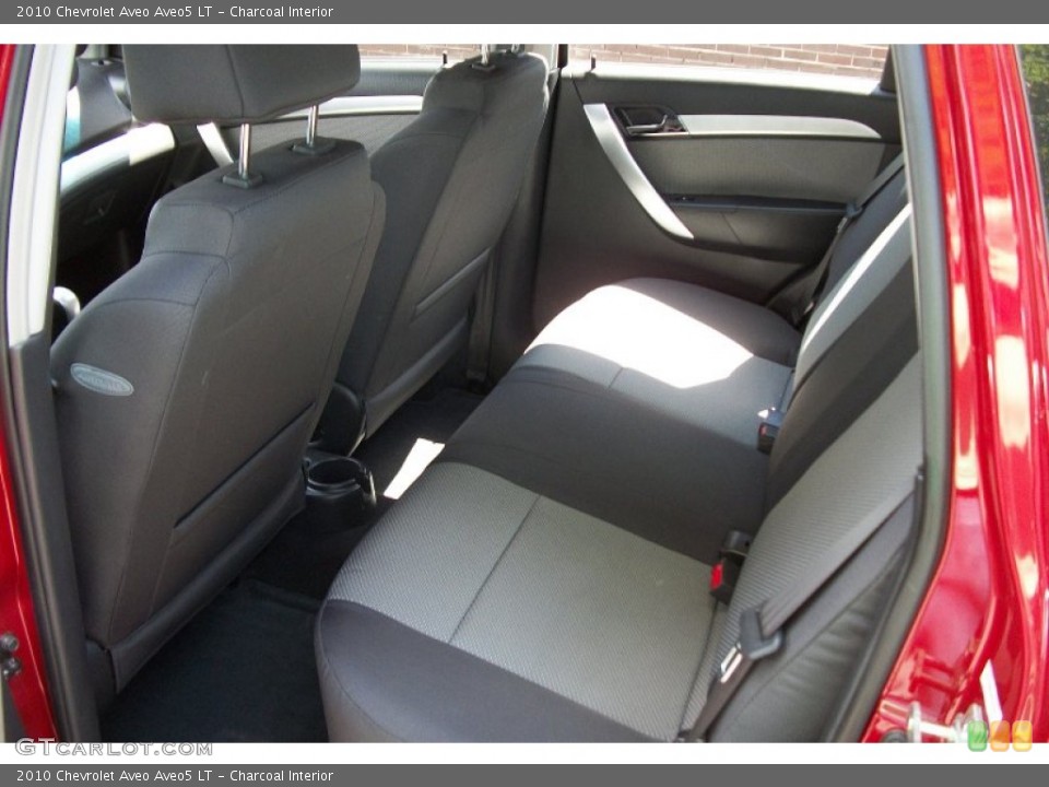 Charcoal Interior Rear Seat for the 2010 Chevrolet Aveo Aveo5 LT #68343145