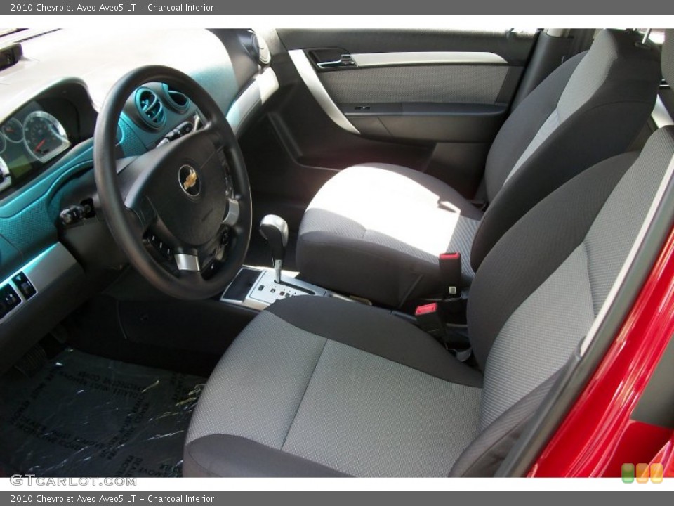 Charcoal Interior Front Seat for the 2010 Chevrolet Aveo Aveo5 LT #68343154